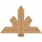 Ekena Millwork Redmond Smooth Timber Gable Bracket, Western Red Cedar, 36"W x 24"H x 3 1/2"D x 5 1/2"F, 16/12 Pitch GBW036X24X0406RED00SWR - alternate 1